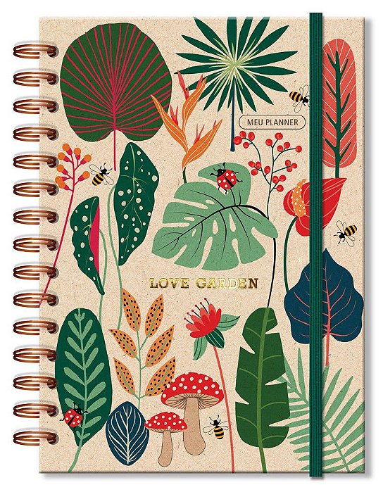 Planner Permanente M - Fina Ideia - Love Garden Kraft