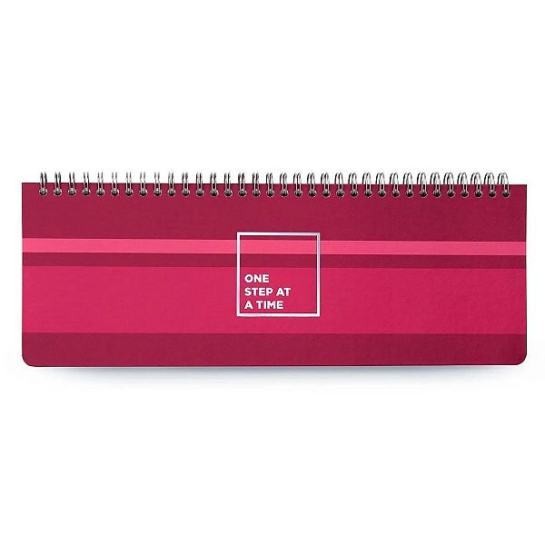 Planner Semanal Wire - Ótima - Viva Magenta Listras