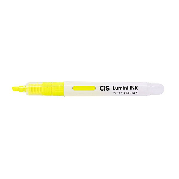 Marca Texto Tinta Líquida - CiS - Lumini INK - Amarelo
