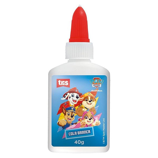 Cola Branca - Tris - Patrulha Canina 40G