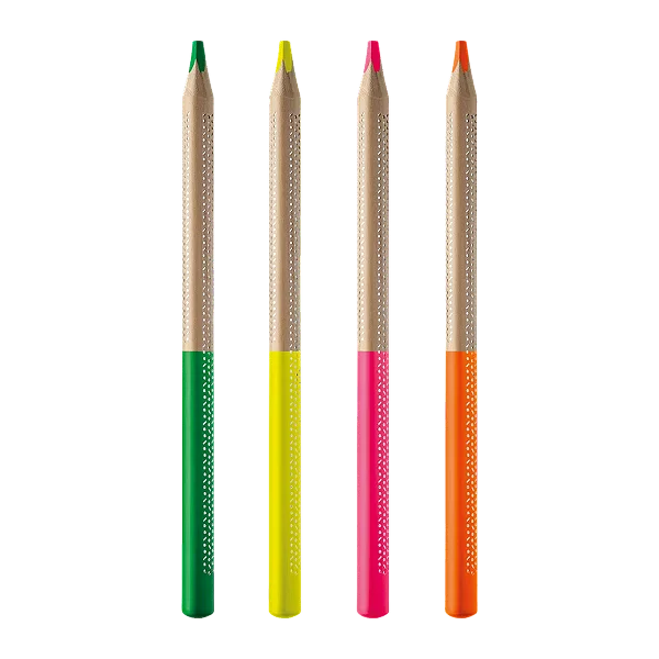 Lápis - Tris - Marca Texto Fluo