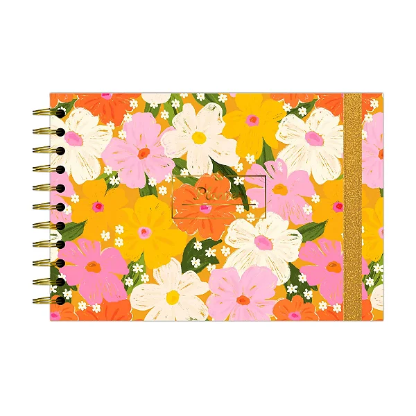 Planner Semanal - Lubi - Floral Amarelo
