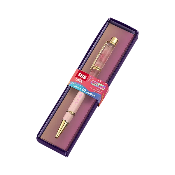 Caneta Esferográfica Metálica - TRiS -  Holic Garden Gift Pen