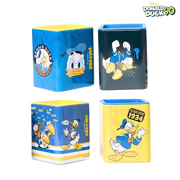Apontador Metálico com Depósito - Molin - Edição Especial Pato Donald 90 Anos