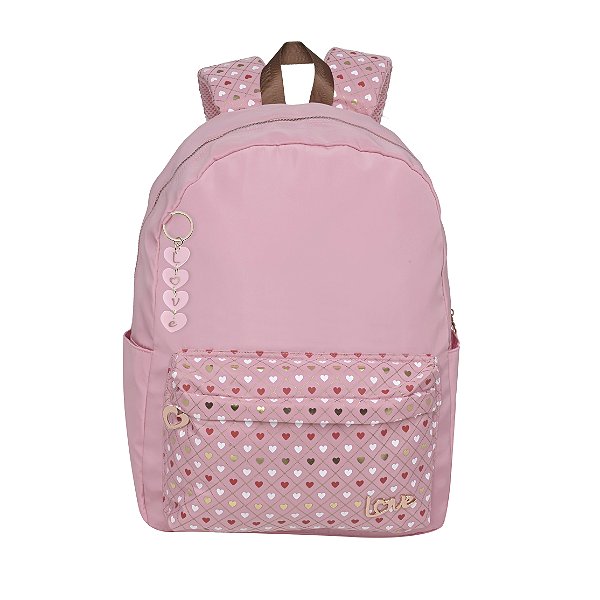 Mochila - Molin - Love Hear Pink