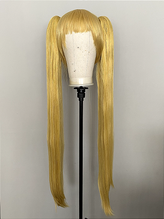 Peruca Twintail loira