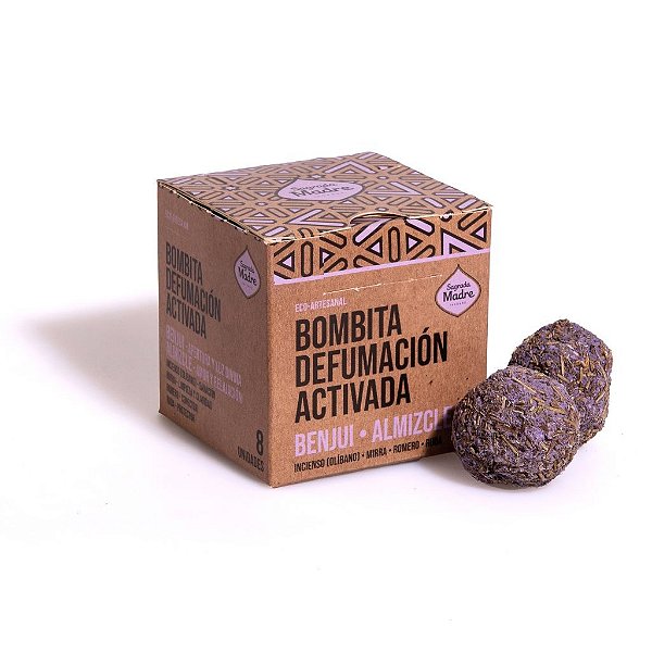 Incenso Natural Bombita De Defumação X8 Benjui e Olibano