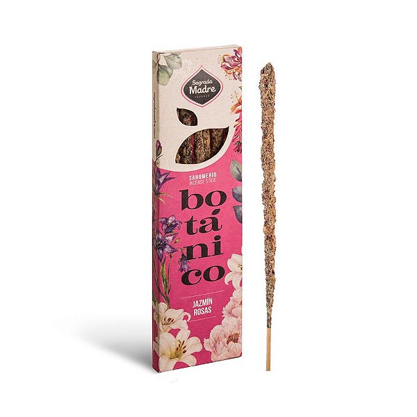Incenso Botânico Jazmín e Rosas