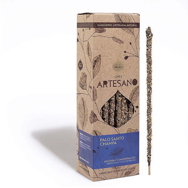 Incenso artesano sagrada madre -Palo santo e Champa