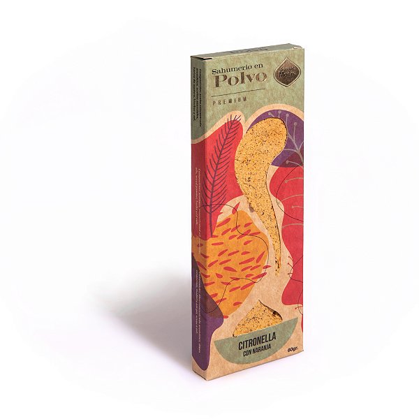 Incenso Em Pó Sagrada Madre - Citronela