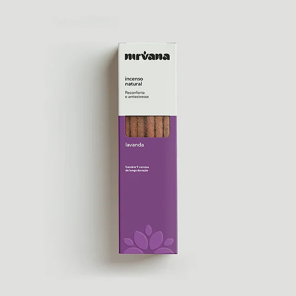 Incenso Natural Nirvana Lavanda