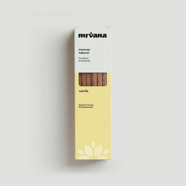 Incenso Baunilha (Vanilla) Natural Nirvana