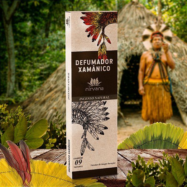 Incenso Natural Nirvana Defumador Xamânico