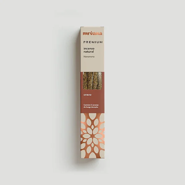 Incenso Cravo Nirvana Premium