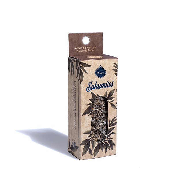 Sahumito individual Salvia branca