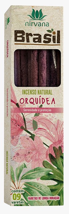 INCENSO NIRVANA BRASIL - ORQUÍDEA