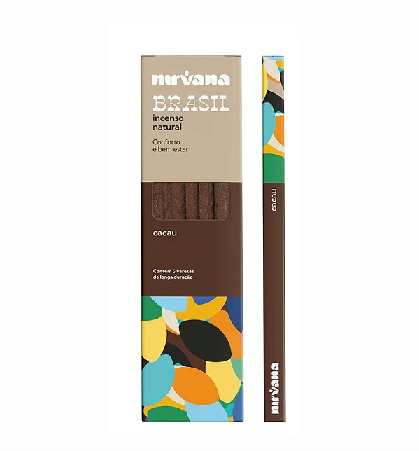 INCENSO NIRVANA BRASIL - CACAU x5