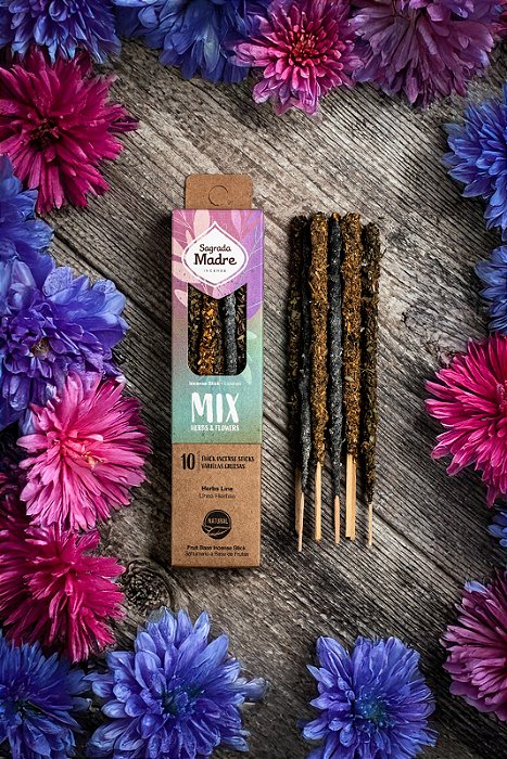 Incenso Natural De Ervas Mix de Flores