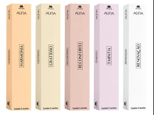 Incenso Nirvana Aura Gratidao