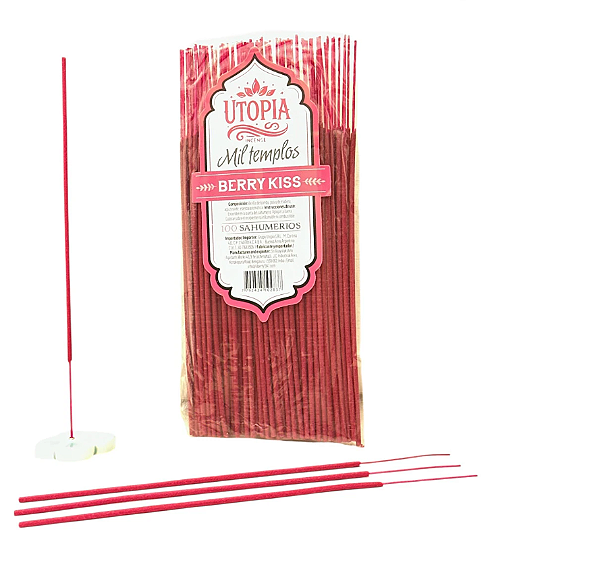 Sahumerios Utopía Mil Templos – Berry kiss (100 Unidades)