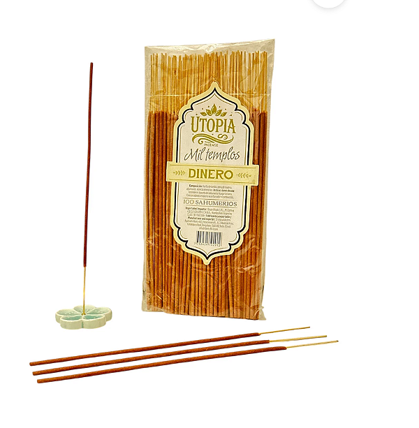 Sahumerios Utopía Mil Templos – Dinheiro(100 Unidades)