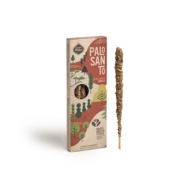 Incenso Natural Palo Santo x4 Sandalo