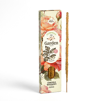 Incenso Sagrada Madre Garden- Citronela e Rosas
