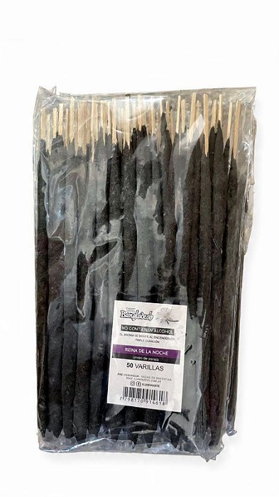 Pacote de Incensos Bangladesh - 50 Unidades - Reina da noite