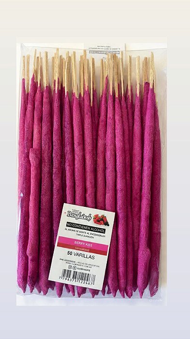 Pacote de Incensos Bangladesh - 50 Unidades - Berry kiss