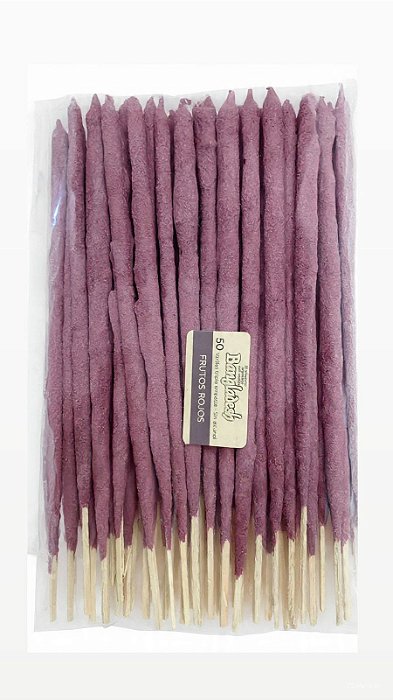 Pacote de Incensos Bangladesh - 50 Unidades - Frutos rojos