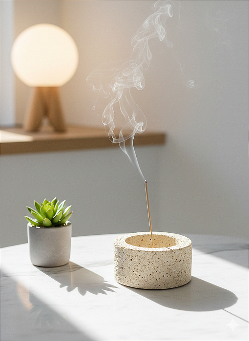 DUPLICADO - Porta incenso triangular lotus