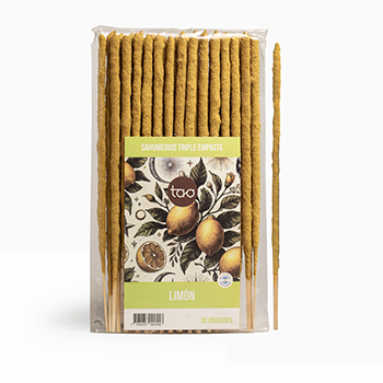 Pacote de Incensos TAO - 30 Unidades - Limão
