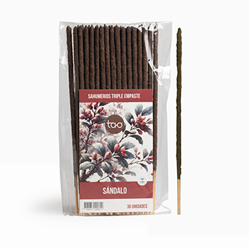 Pacote de Incensos TAO - 30 Unidades -Sandalo