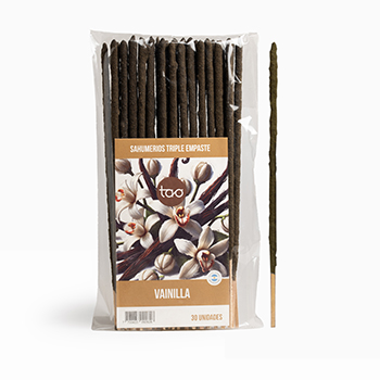 Pacote de Incensos TAO - 30 Unidades -Vainilla