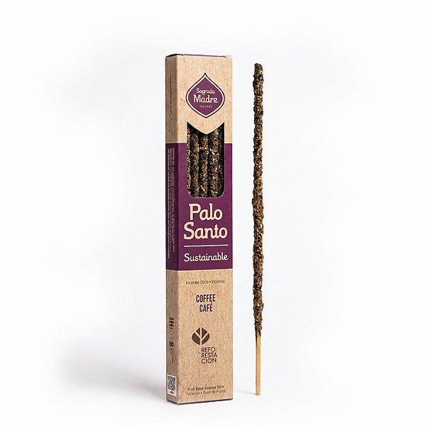 Incenso Natural Palo Santo Cafe