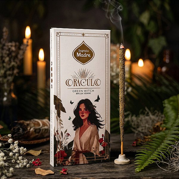 Incenso Oraculo Bruja Verde x8