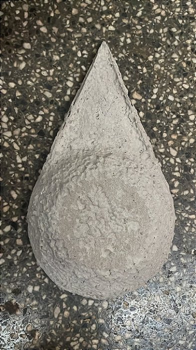 Sahumador cimento triangular grande