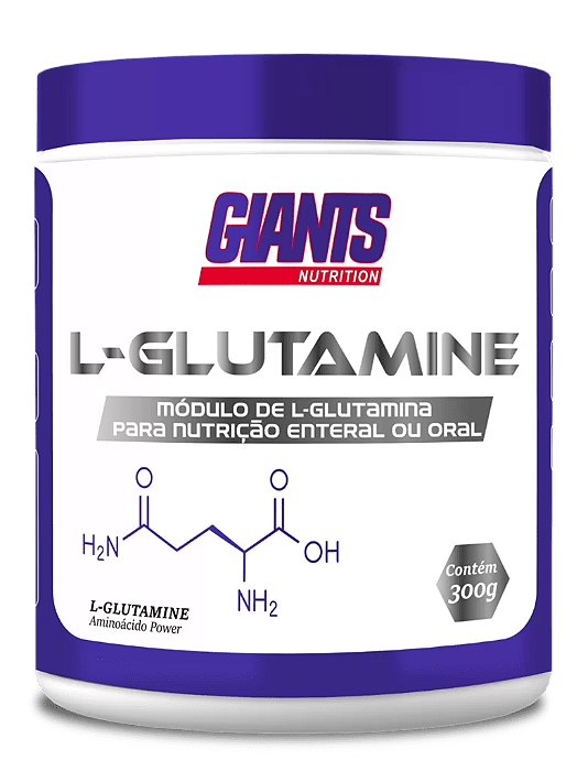 L-Glutamine Giants Nutrition 300g (Pote)
