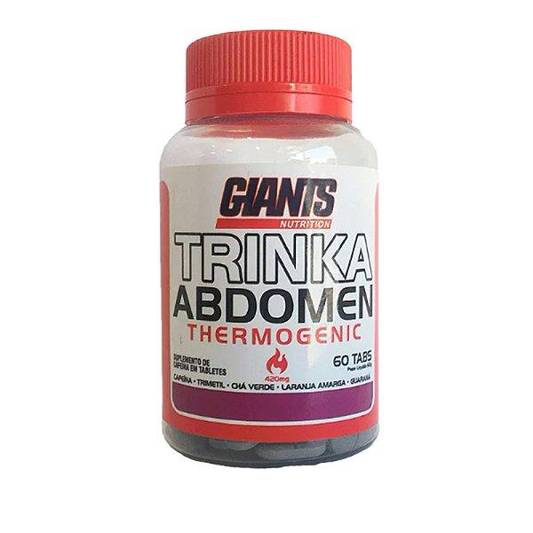 Termogênico Trinka Abdomen Giants Nutrition 60 Tabs (Pote)