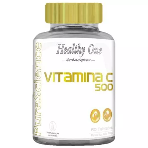 Vitamina C 500mg Healthy One 60 Tabs (Pote)