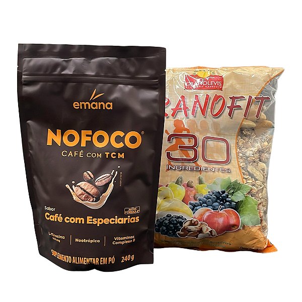 Cafe com TCM 240G + Granola 800g de brinde