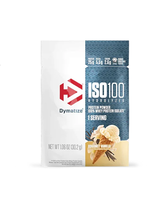 ISO100 Goumert Vanilla 1serv 30g