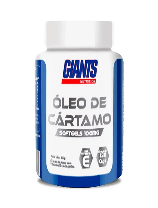 Óleo de Cártamo + Vitamina E Giants 120 Caps