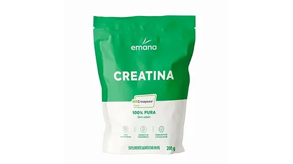 Creatina Creapure Emana Sem Sabor 200g