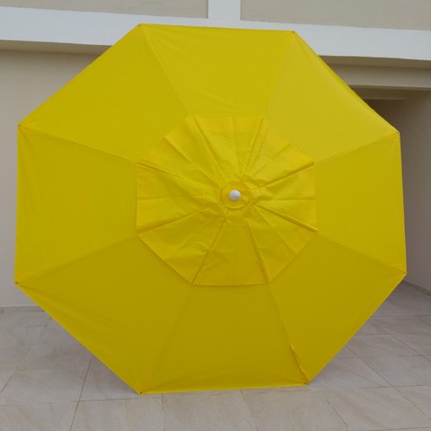 Redondo 4,00 m - Madeira - Amarelo