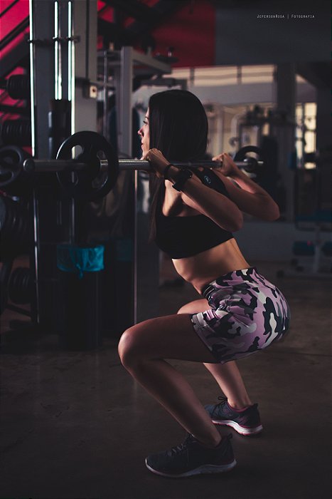 Short com Listras em Transparência