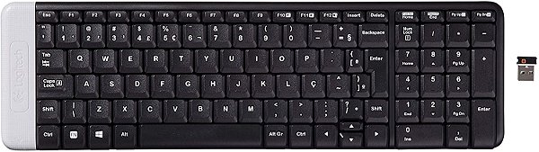 Teclado sem fio Logitech Desing Compacto