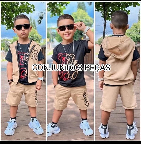 Conjunto infantil 2 e 3 peças