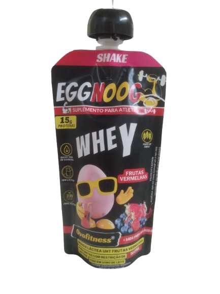 Eggnoog whey - Sabor Frutas Vermelhas