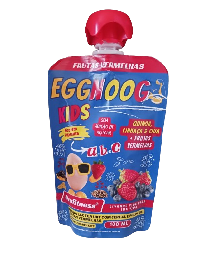Eggnoog Kids - Frutas Vermelhas